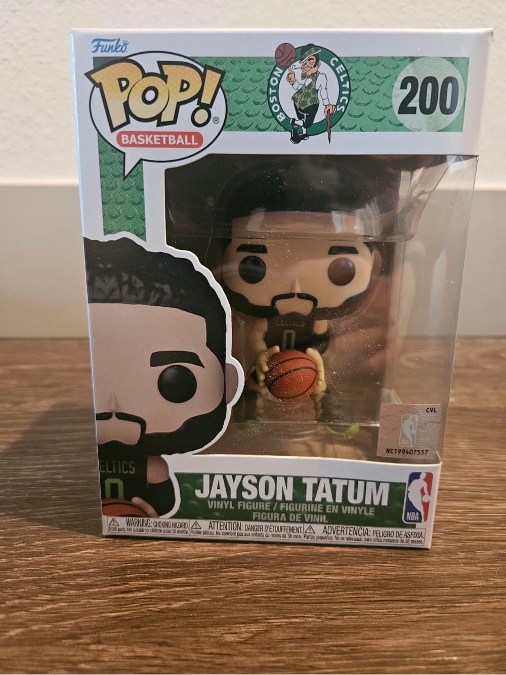 Jayson Tatum Funko Pop/Boston Celtics/#200/new/original packed.
